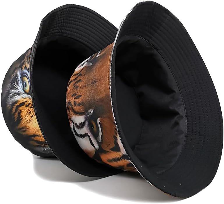 CNUSER Bucket Hat for Women Men,Travel Sun Beach Cap,Unisex Fishing Outdoor Boonie - Image 3